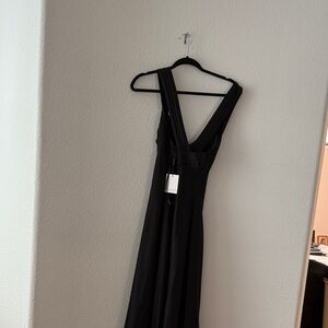 Calvin Klein satin  Black Dress